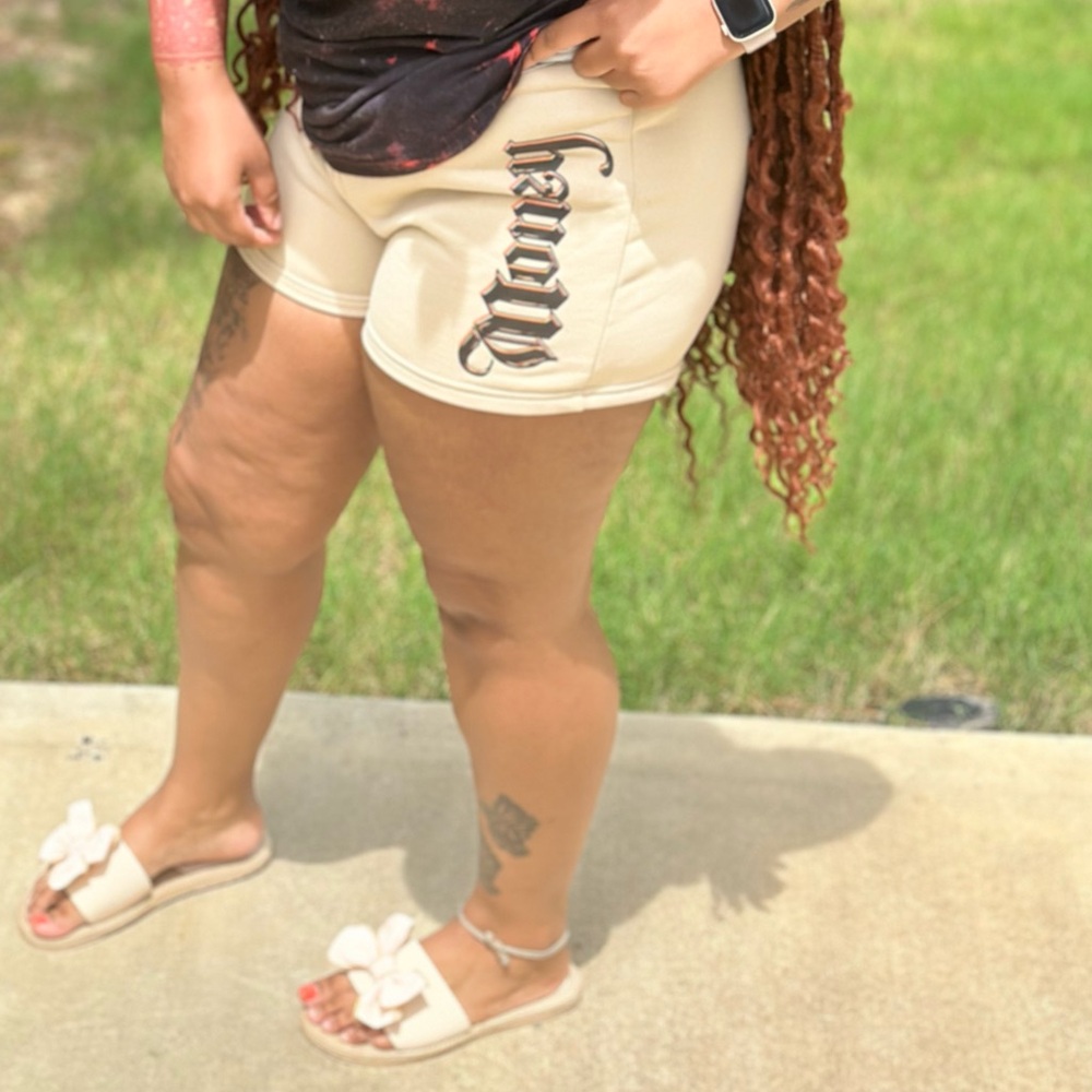 Tan shorts